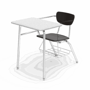 3000 Series Chair/Desk Combo - Image 4