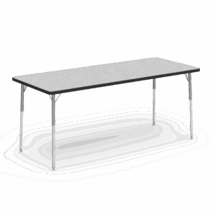 4000 Series Table 30" x 72" Rectangle - Image 2
